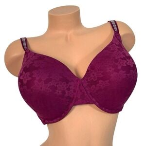 VICTORIA'S SECRET PINK‎ 40G Wear Everywhere Push Up Bra Lace Rhinestone Straps